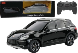 RC auto 1:24 Rastar PORSCHE Cayenne Turbo – melns