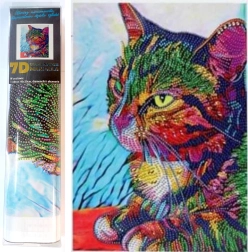 NORIMPEX Diamond Painting Intense Gaze 30x40 cm