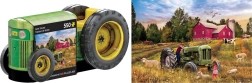 EUROGRAPHICS Puzzle in a Tin Box Old Tractor 550 Pieces