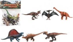 Dinozauru plastmasas komplekts, 6 gab.