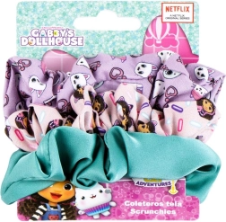 Gabby's Dollhouse (Gábinin kouzelný domek) Hair Elastic Set - 3 pcs