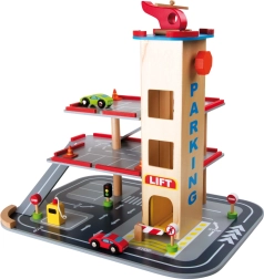 Koka autostāvvieta ar liftu – Small Foot