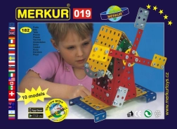 Merkur dzirnavu konstruktors – 10 modeļi
