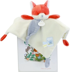 Doudou dāvanu komplekts – plīša mīļlupatiņa lapsa Rozmarīns 27 cm