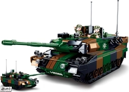 Sluban model bricks vācu kaujas tanks Leopard 2A5 konstruktors
