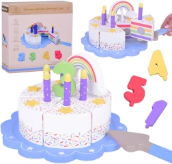 Koka varavīksnes dzimšanas dienas kūka