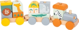 Wooden Safari train