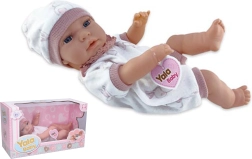 Bērnu lelle rozā 40 cm