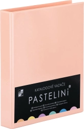 Kataloga mapes-reģistrators A4 PASTELINI aprikožu krāsā
