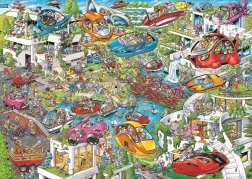 Puzzle RAVENSBURGER Ray’s Comic – Future, 1000 pieces