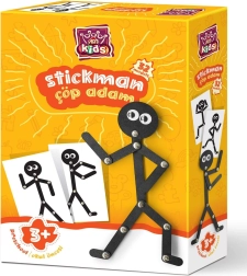 ART Puzzle spēle bērniem Stick Man