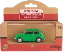 Metāla modelis FIAT 126p Maluch 1:43 – zaļš