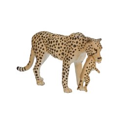 Mojo gepards ar mazuli – reālistiska figūra bērniem un kolekcionāriem
