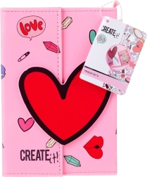 Mini kosmētikas somiņa no mākslīgās ādas ar magnētisku aizdari