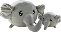Magic Baby mīkstās plīša ziloni – mammīte un mazulis 20 un 40 cm
