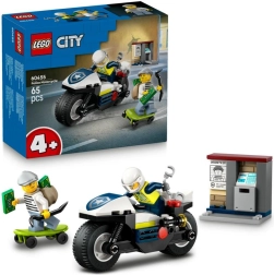 LEGO® City 60455 Policijas motocikla pakaļdzīšanās