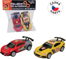 Rezerves automašīnītes autodromei 1:43 – 2 gab.
