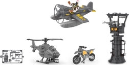 Militārais komplekts ar lidmašīnu un torni 21 cm