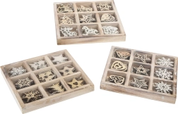 Small Foot koka Ziemassvētku rotājumu komplekts