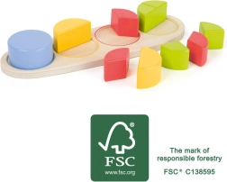 Small Foot koka izglītojošā frakciju tabula