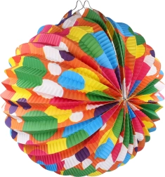 Papīra laterna bumba 25 cm
