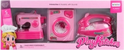 Battery-Powered Home Appliances Set for Kids