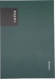 Pierakstu grāmata A5 verde zaļa