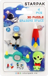 Space Erasers – Creative 3D Puzzle for Kids