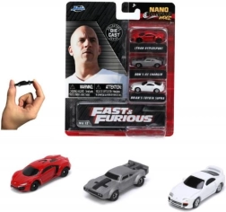 Ātrs un bez žēlastības trīs nano automašīnu komplekts