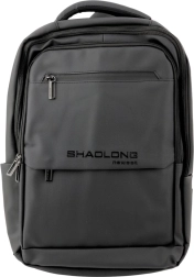 Pilsētas mugursoma ar USB melna 16 L
