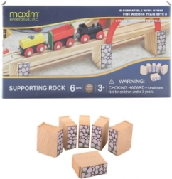Tilta balsti modeļu trašu būvniecībai 6,5 × 5,5 × 2,5 cm, 6 gab.