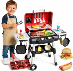 Woopie Children's Interactive Garden Grill with Steam Effects and 31 Accessories