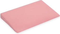 Muslīna spilvendrāna bērnu spilvenam – ķīlim New Baby Standard 59 × 37 cm rozā