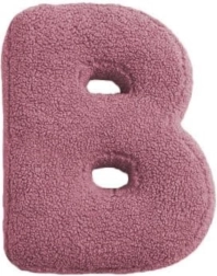 Mealini plush letter B pink - 1 piece