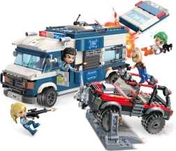 Konstruktoru komplekts Mine City Policija Nolaupītājs notverts