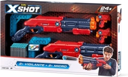 X-Shot Excel Double Vigilante Launcher 24 darts