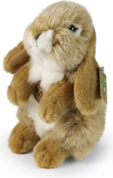 Rappa smilšu krāsas stāvošs plīša trusis 18 cm Eco-Friendly