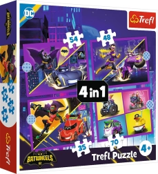 Puzzle 4v1 iepazīsti Batwheels