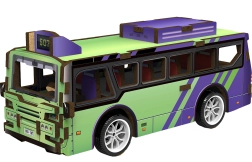 3D koka puzle Autobuss