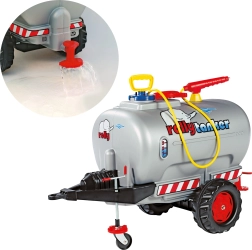 Ūdens cisternas piekabe Rolly Toys ar smidzinātāju un sūkni