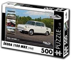 RETRO-AUTA puzle Škoda 1100 MBX, 500 gab.