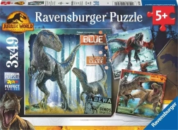 Ravensburger Puzzle Jurassic World: Dominion 3×49 pieces
