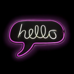 2Kids Toys LED neona lampiņa Hello
