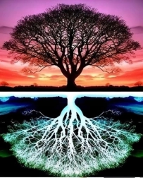 Diamond Painting Tree 30x40 cm