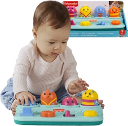 Fisher-Price aktīvā uzlecošā rotaļlieta zīdaiņiem – spied, bīdi un grozi