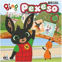 Pexeso burtnīcā Karalītis BING – 64 kartītes
