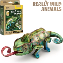 CubicFun 3D puzzle National Geographic chameleon, 63 pieces