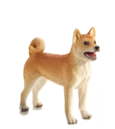 Plastmasas Shiba Inu suņa figūriņa MOJO