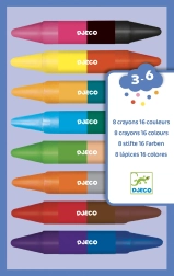 Double-Sided Crayons DJECO