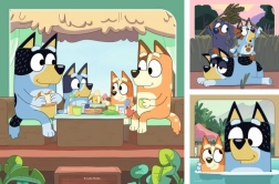 PUZZLE Bluey 3x49 gabaliņu